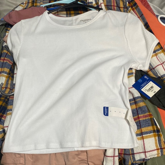 Small baby tee white tee - Picture 1 of 3
